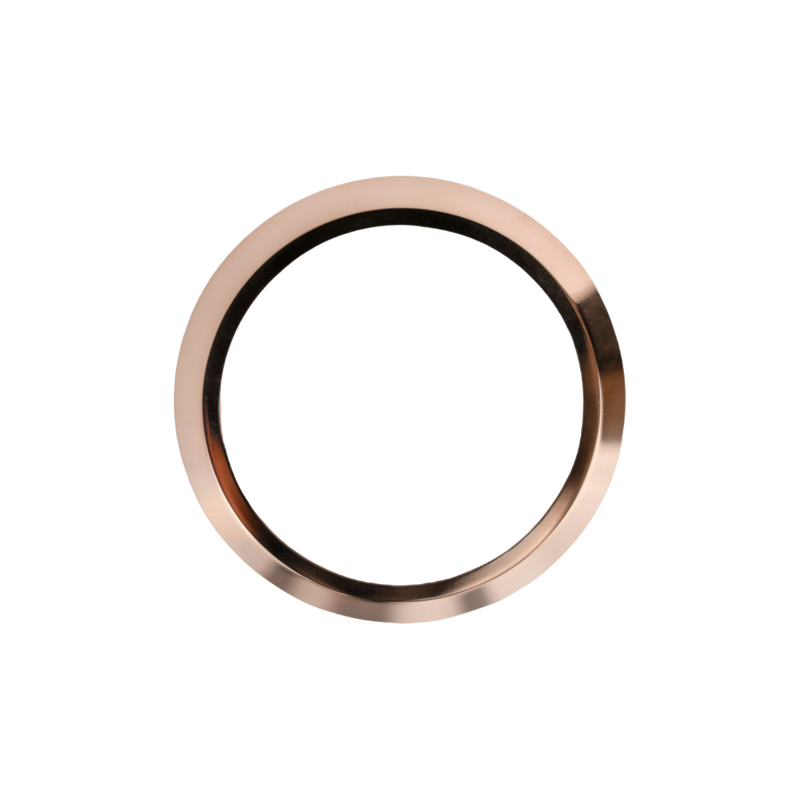 Shiny Rose Gold Bezel